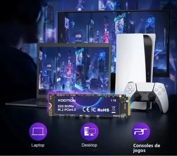 SSD KOOTION X16 PLUS 1TB (ps5/pc/notebook)