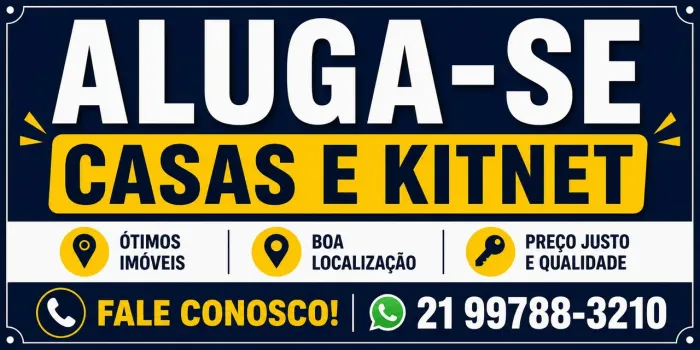 Aluga-se Casas e Kitnets