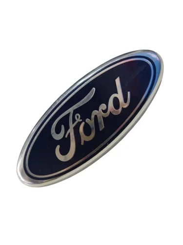 Emblema Grade Dianteira New Fiesta 2011/17 Ecosport 2013/15 Azul Cromado