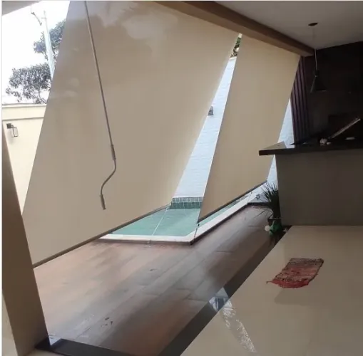 Toldo para área sob medida 