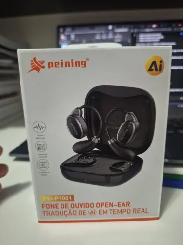 Fone de ouvido top com tradução de IA em tempo real