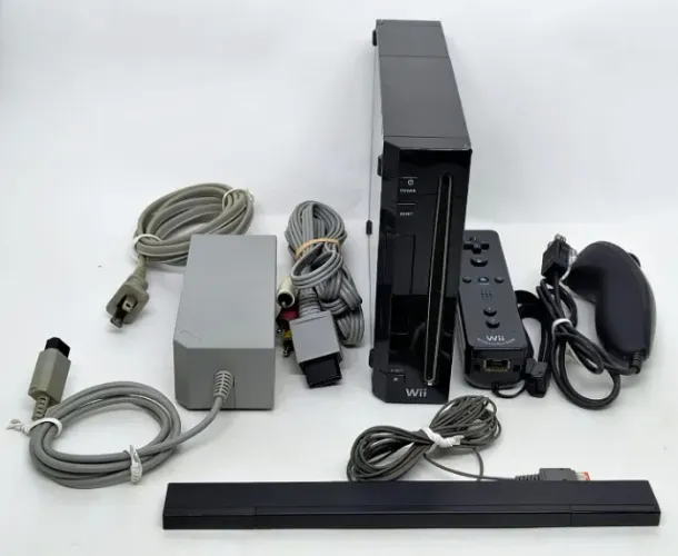 Videogame Nintendo Wii Black