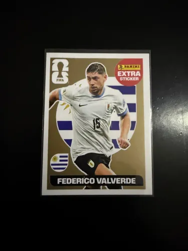 Figurinha legend valverde ouro 2026