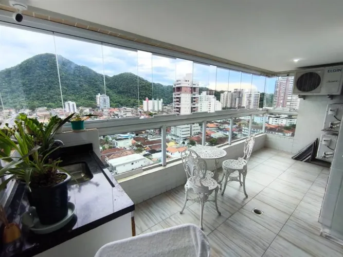 APARTAMENTO COM 82,09 m² - FORTE - PRAIA GRANDE SP