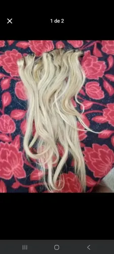 Vendo mega hair loiro 