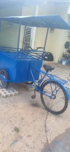 Bicicleta cargueira trabalhar