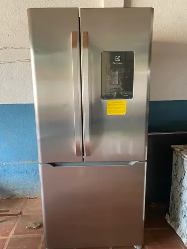 Geladeira Electrolux Inox 3 Portas