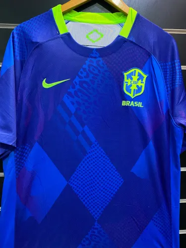 Camisa Brasil Azul Copa - Nova | Pronta Entrega | Promoção