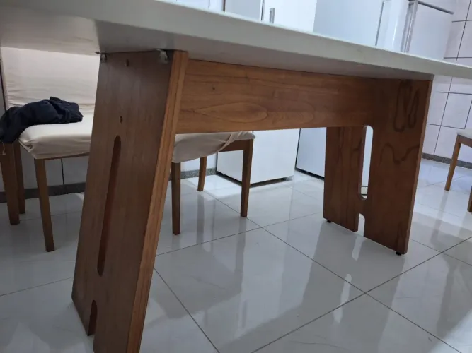 Mesa 6 cadeiras Danúbio