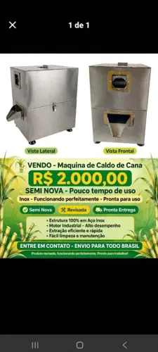 Máquina de caldo de cana