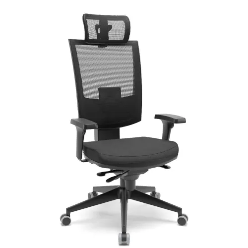 Cadeira Flash Presidente Base Italia Backsystem - 10x S/ Juros ou PIX