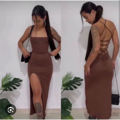 Vestido suplex Premium Costa nua