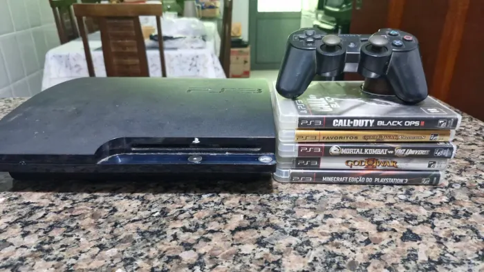 PS3 COM LUZ VERMELHA