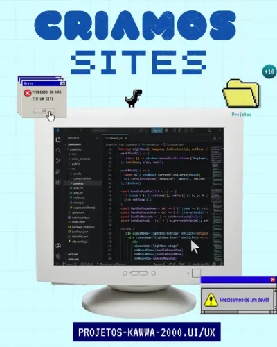 CRIAÇÃO DE SITES