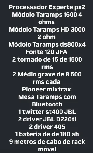Som Forte Para Carro Eventos Bar Oque Preferir Pra Quem Gosta Sabe Do Que Estou Falando !