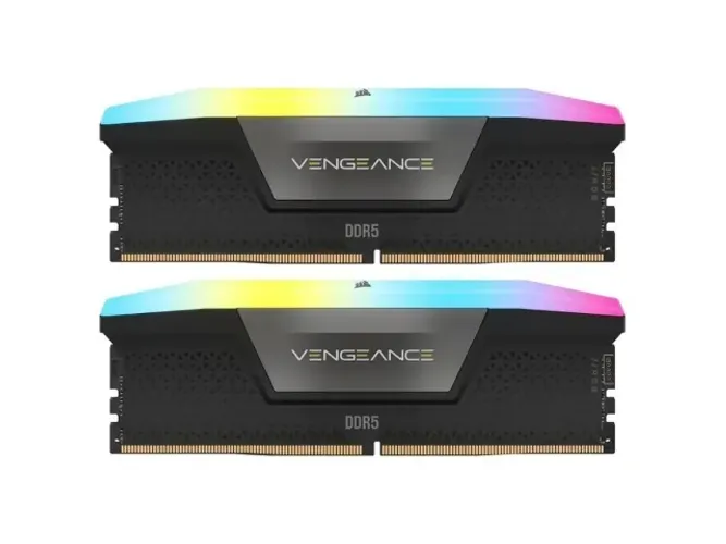 Kit Memória 2x48GB DDR5 5600MHz/1.25V (PC5-44800) CORSAIR Vengeance RGB [CMH96GX5M2B5600C4