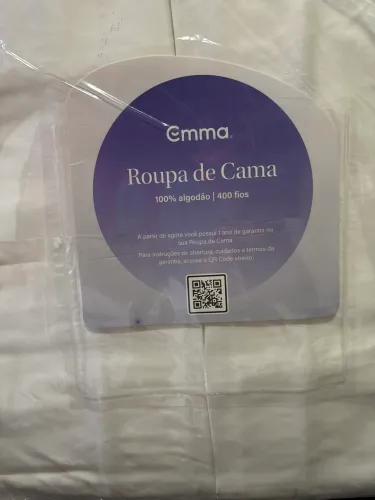 Jogo de Cama Emma King - 400 fios