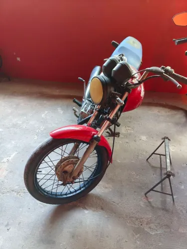 Moto cg Titan atrasada