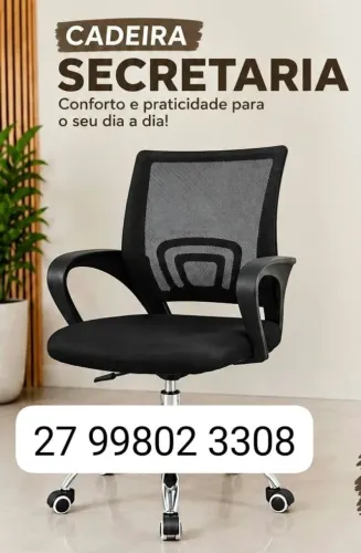 Cadeira de escritório secretaria