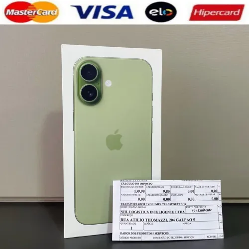 iPhone 17 de 128 GB - LACRADO - NF - Brindes