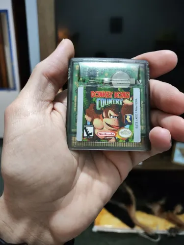 Jogo Donkey Kong Country e Game Boy ORIGINAL