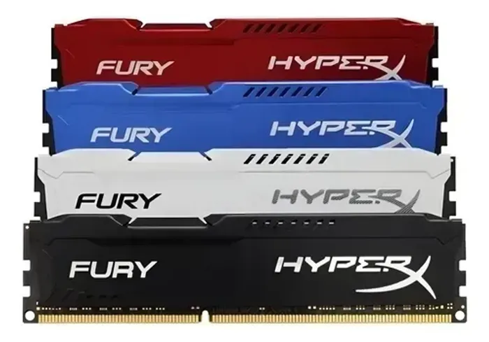 Memória Kingston Ddr3 4gb 1600 Mhz Hyperx Fury (Atacado ou p/ unidade) 