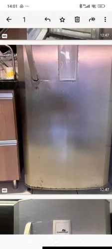 Geladeira Continental  Frost Free Duplex 445 Litros Inox RFCT500MDAIN (RETIRADA DE PEÇAS)