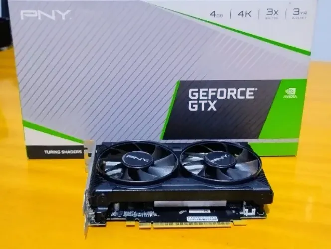 Placa de Vídeo PNY GeForce GTX 1650 4GB GDDR6 Dual Fan
