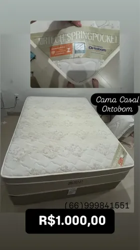 Cama Casal Ortobom