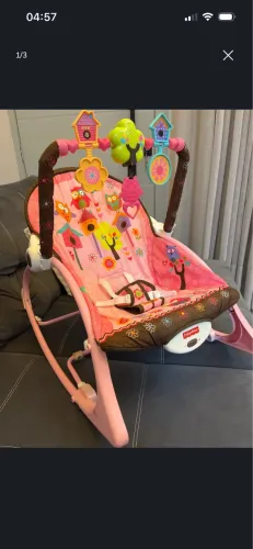 Cadeirinha de balanço fisher price