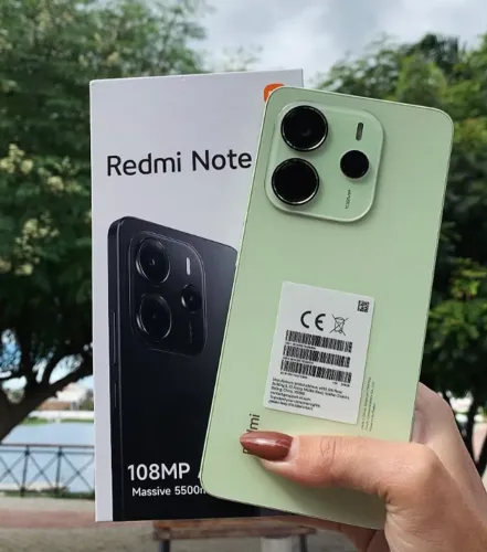 Redmi Note 14 (4G) 256/8 Verde Poucas Unidades! Novo na caixa