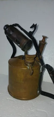Raro Maçarico Antigo Jackwal Nº 37 - Latão Original (Peça de Colecionador)