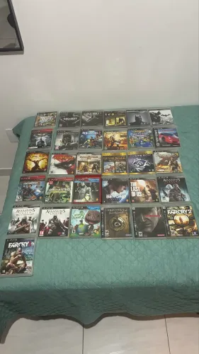 Coleção de Jogos de PS3 (Venda)
