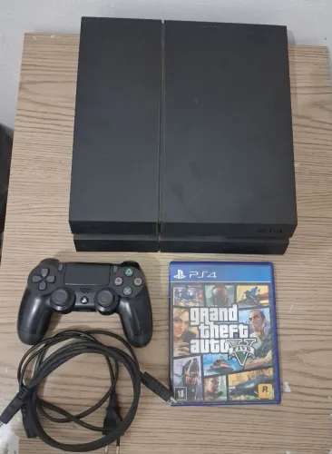 Promoção Playstation 4 Fat Seminovo Com GTA 5( ATE 10X SEM JUROS)