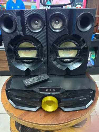mini system philips fx20x / 240w rms / usb / bluetooth / nfc