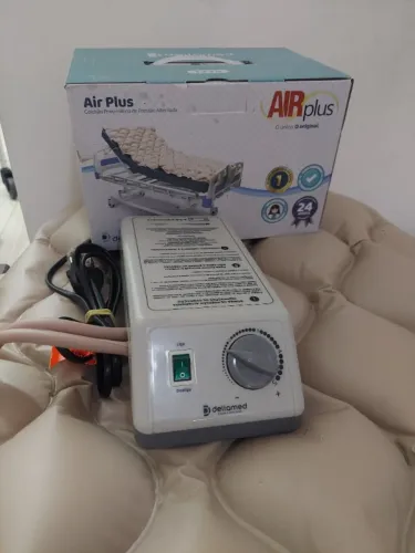 Colchão pneumático Air Plus da Dellamed de pressão alternada para evitar escaras
