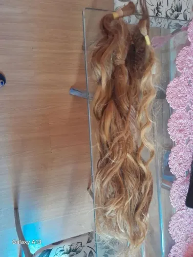 Cabelo humano colorido