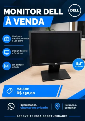 Monitor Dell 18,5 Polegadas