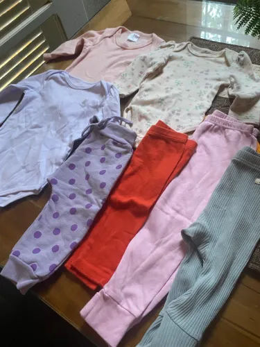 Lote roupa bebê menina