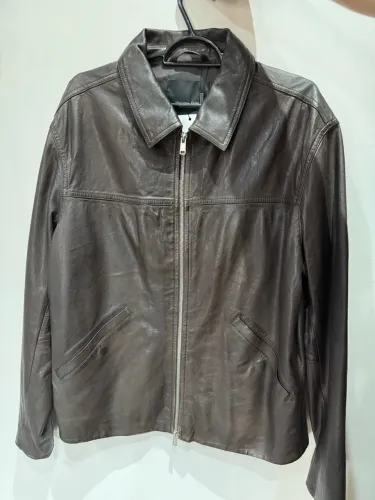 Jaqueta de couro original Massimo Dutti