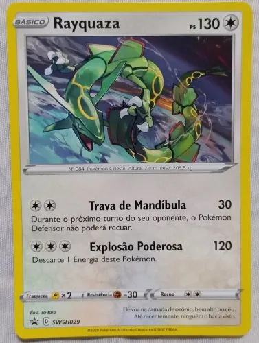 Card Rayquaza Pokémon TCG 2024