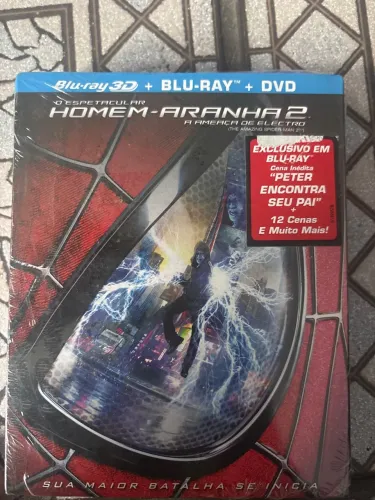 Dvd Blu ray 3D homem aranha