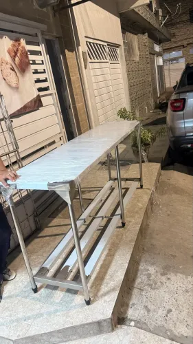 Mesa de inox 1.90x50