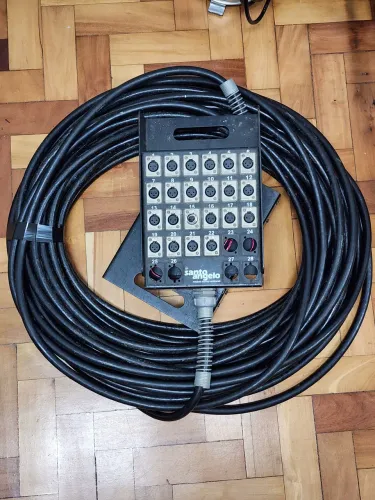 Multicabo 28 Canais XLR | 30m Balanceado | Santo Angelo
