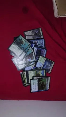 Deck Magic verde e azul