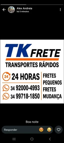 Fazemos frete