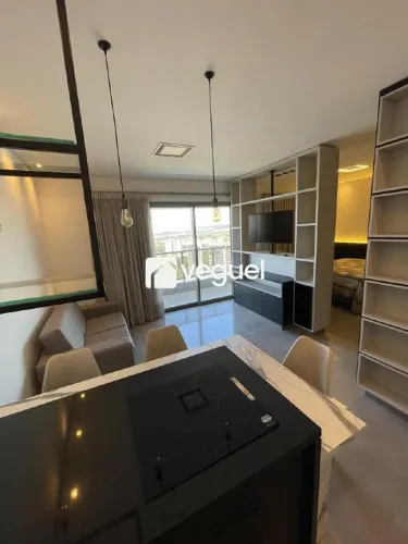 Apartamento Mobiliado com 1 quarto sendo 1 suíte e 1 vaga para alugar no Jardim Botânico e