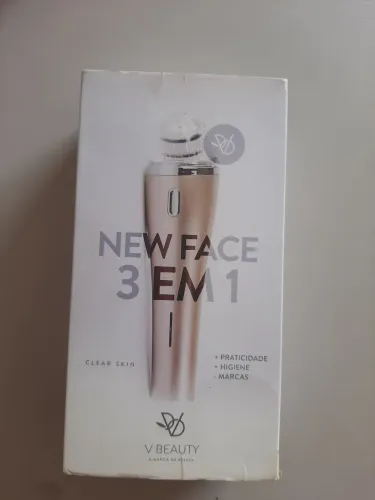 New face 3 em 1 V Beauty + Derma Roller