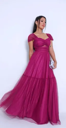 Vestido Rosa de festa