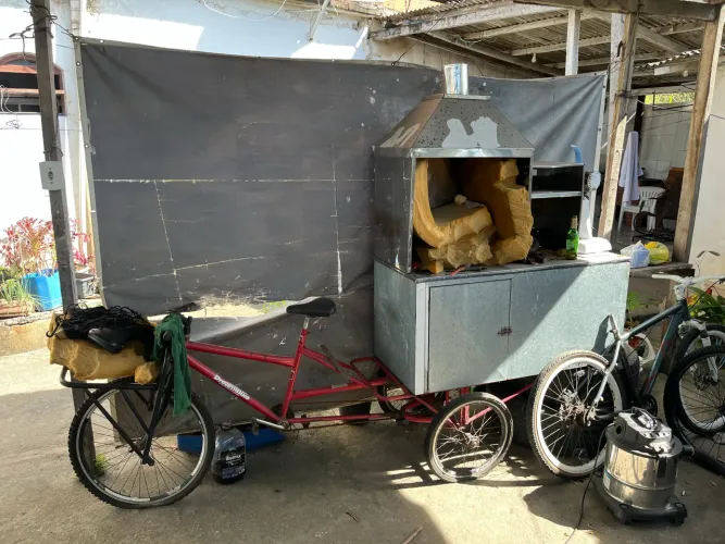 Bike de churrasquinho 
